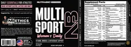 Label for Multi Sport Women's Daily