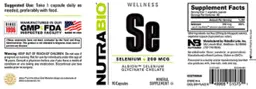 Label for Selenium 200 mcg