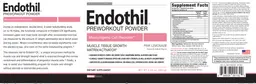 Label for Endothil Pink Lemonade