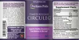 Label for Timed Release Circuleg