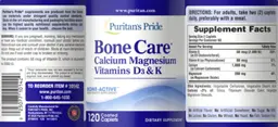 Label for Bone Care
