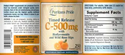 Label for C-500 mg Timed Release