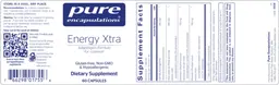 Label for Energy Xtra