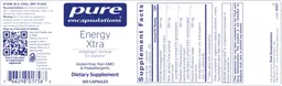 Label for Energy Xtra