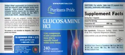 Label for Glucosamine HCl