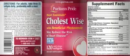 Label for Heart Essentials Cholest Wise