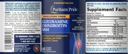 Label for Glucosamine Chondroitin MSM