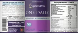 One Daily Women's Multivitamin