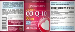 Label for Q-Sorb Co Q-10 30 mg