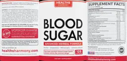 Label for Blood Sugar