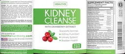Label for Kidney Cleanse