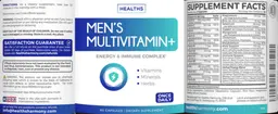 Label for Men's Multivitamin+