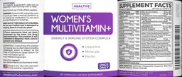 Label for Women's Multivitamin+