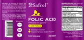 Label for Folic Acid 1,000 mcg