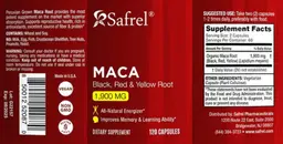 Label for MACA 1,900 mg