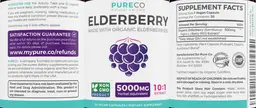 Label for Elderberry