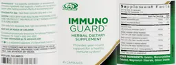 Label for ImmunoGuard