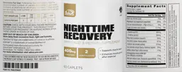 Label for Nighttime Recovery