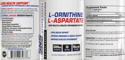 Label for L-Ornithine L-Aspartate 3000 mg