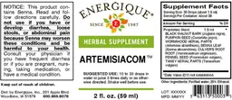 Label for Artemisiacom