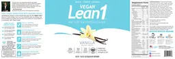 Label for Vegan Lean1 Vanilla