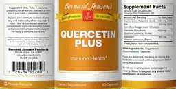 Label for Quercetin Plus