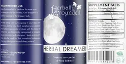 Label for Herbal Dreamer