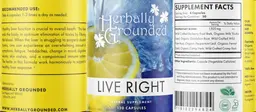 Label for Live Right