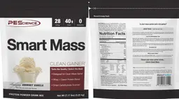 Label for Smart Mass Amazing Gourmet Vanilla