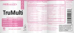 Label for TruMulti Women's Formula