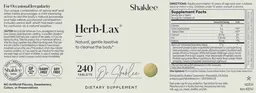 Label for Herb-Lax