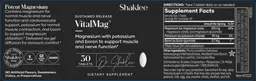 Label for Sustained Release VitalMag