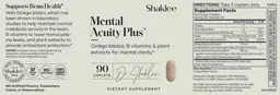 Label for Mental Acuity Plus