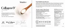 Label for Collagen-9 Unflavored