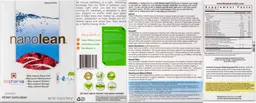 Label for NanoLean Natural Berry