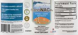 Label for NanoNAC+