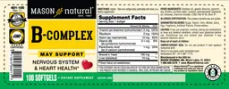 Label for B-Complex