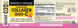 Label for Hydrolyzed Collagen 1500 + C
