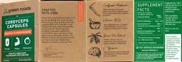 Label for Cordyceps Capsules