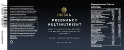 Label for Pregnancy Multinutrient