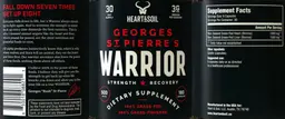 Label for Georges St Pierre's Warrior