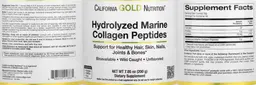 Label for Hydrolyzed Marine Collagen Peptides Unflavored
