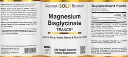 Label for Magnesium Bisglycinate