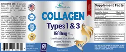 Label for Collagen Types 1 & 3 1500 mg