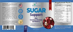 Label for Sugar Support