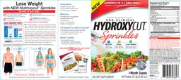 Label for Hydroxycut Sprinkles