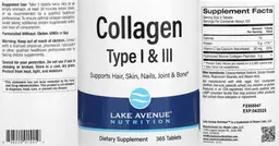 Label for Collagen Type I & III