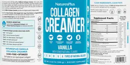 Label for Collagen Creamer Vanilla
