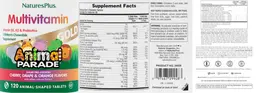Label for Multivitamin Gold