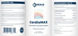 Label for CardioMAX